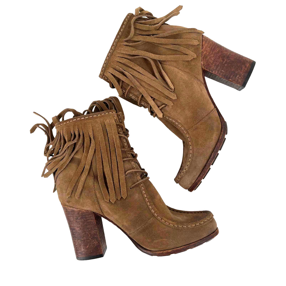 FRYE Parker Fringe Ankle Boot